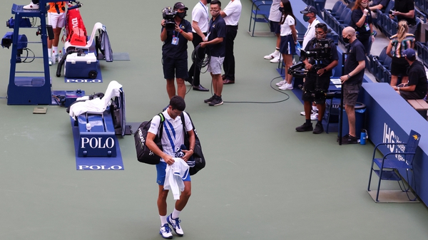 Novak Djokovic exits the 2020 US Open as a result of his reckless action