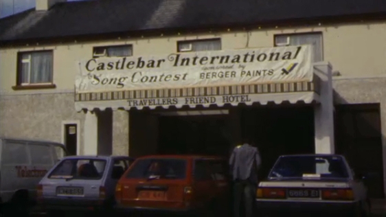 Castlebar International Song Contest in 1985.