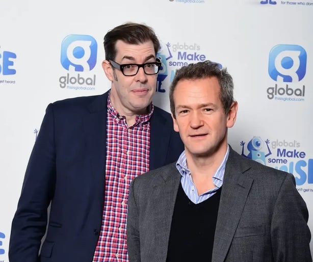 Richard Osman and his Pointless co-star Alexander Armstrong