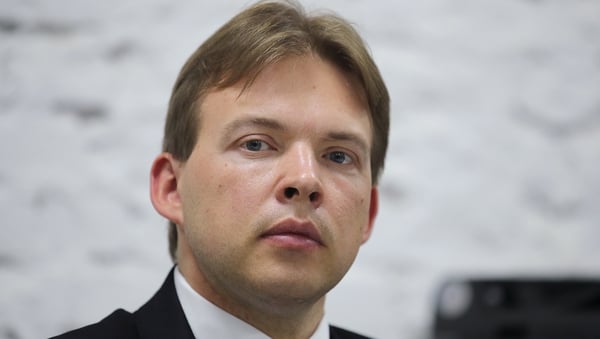 Maxim Znak, a lawyer and a member of the Coordination Council of the Belarusian opposition
