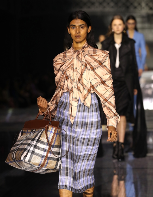 Burberry AW20 (Aaron Chown/PA)