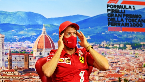 Vettel will race for Ferrari are their 1000th championship race this weekend