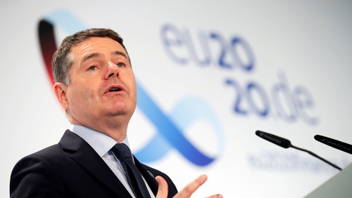Paschal Donohoe is chairing his first meeting as the new President of the Eurogroup