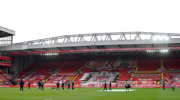Stadiums in England will continue to host matches without paying spectators