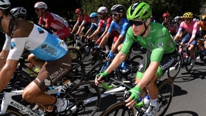 Sam Bennett lost ground at the top of the green jersey standings