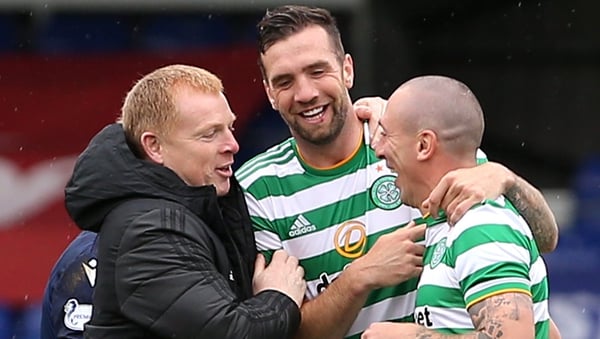 Celtic manager Neil Lennon said that he is just carrying on, game-by-game at the moment