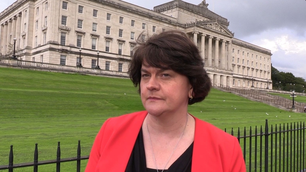 Arlene Foster was responding to questions on the controversy around the Internal Market Bill
