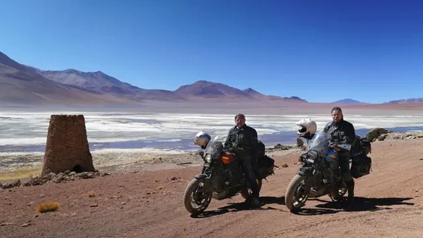 (L-R) Charley Boorman, Ewan McGregor (Courtesy of Apple TV+/PA)