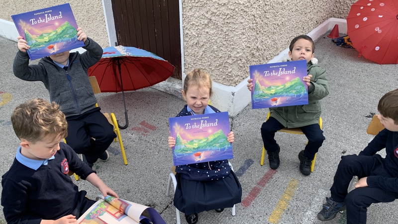 Galway children given special book to encourage reading