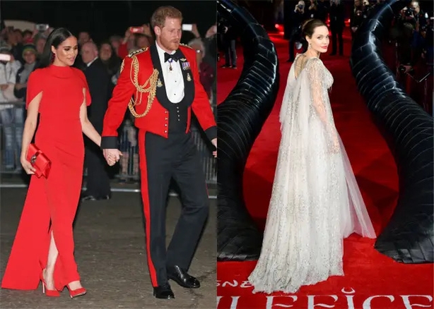 Meghan Markle Prince Harry Angleina Jolie