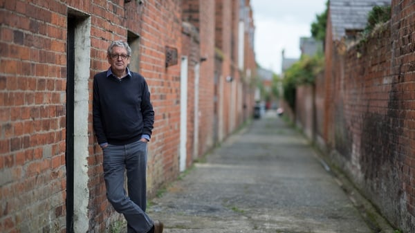 Poet and memoirist Gerald Dawe in his Belfast stomping ground (Pic: Bobby Hanvey)