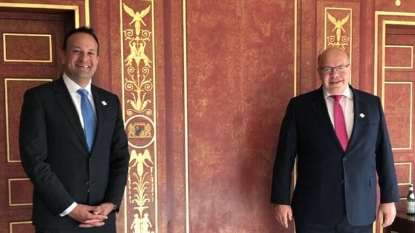 A departmental spokesperson said the trip was in compliance with guidelines (Pic: Twitter/@LeoVaradkar)