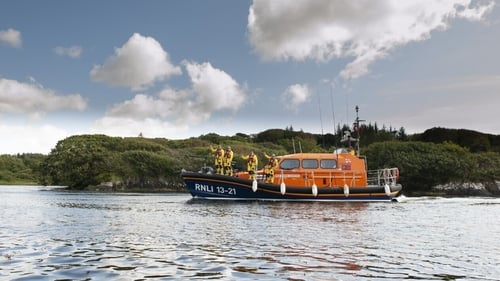 Clifden RNLI (above) were tasked alongside the Shannon-based Coast Guard Rescue 115 helicopter (file pic)