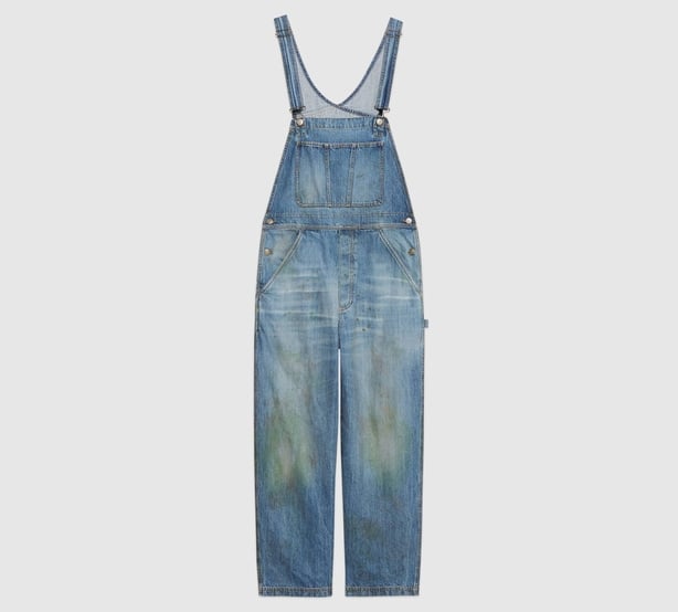 Eco Washed Organic Denim Overall