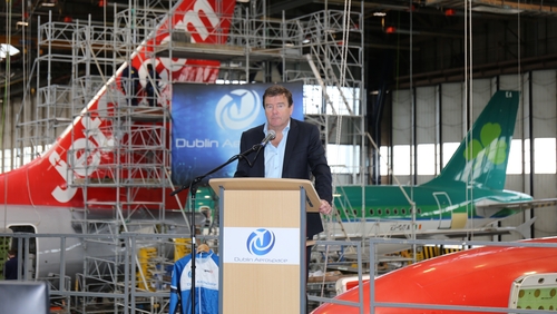 Conor McCarthy, chairman and CEO of Dublin Aerospace Group