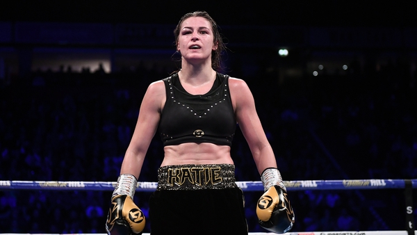 Katie Taylor is undefeated in 19 professional bouts