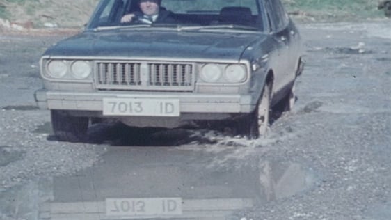 A bad road in 1980.