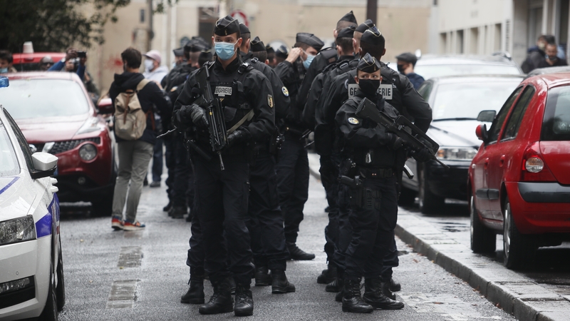 Journalists stabbed near Charlie Hebdo's former offices