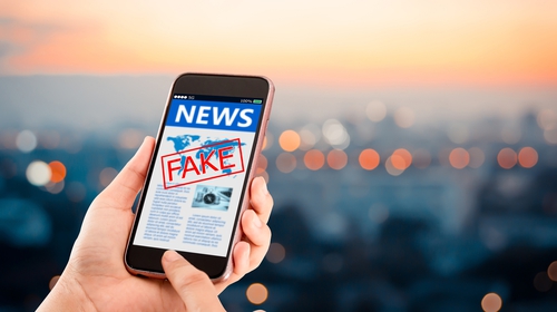 The report found that 57% of people surveyed struggled to tell the difference between real news and fake news