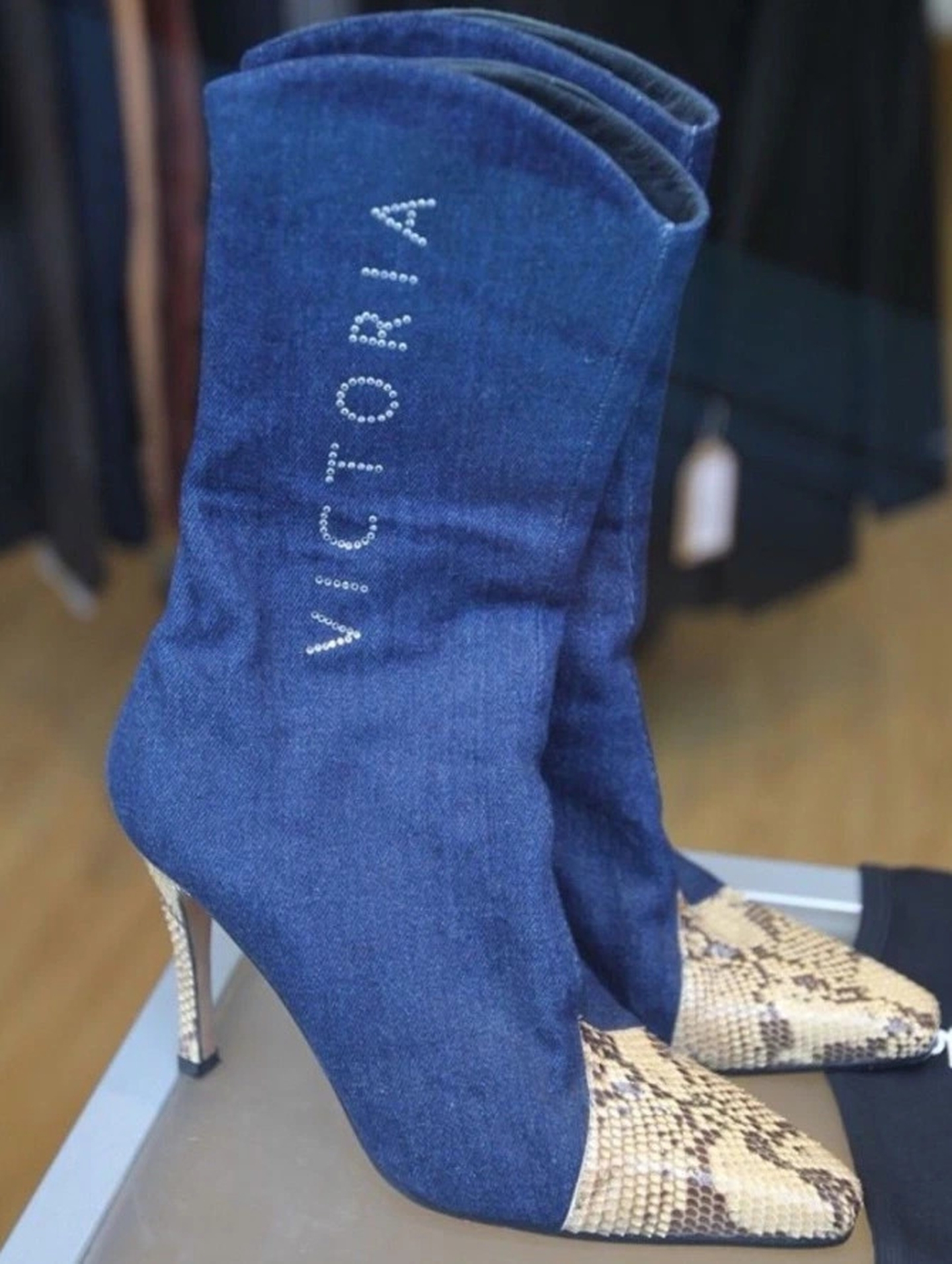 Victoria secret sock on sale boots