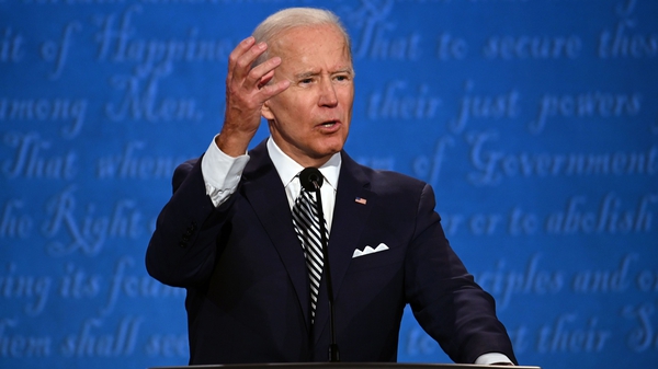 Joe Biden's performance generated a boost in online donations to his election campaign