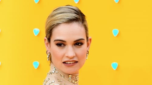 Lily James can next be seen in Rebecca on Netflix
