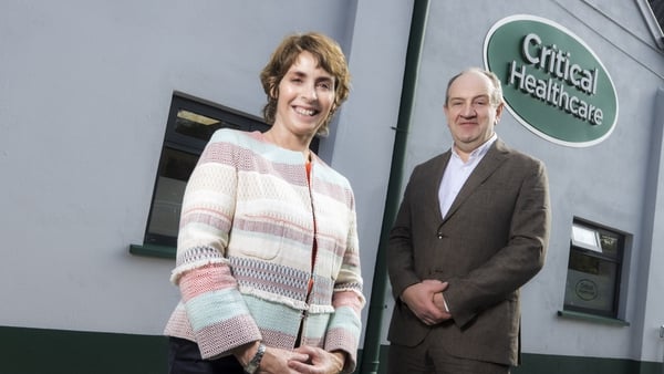 Anne Cusack and Seamus Reilly, Founders of Critical Healthcare