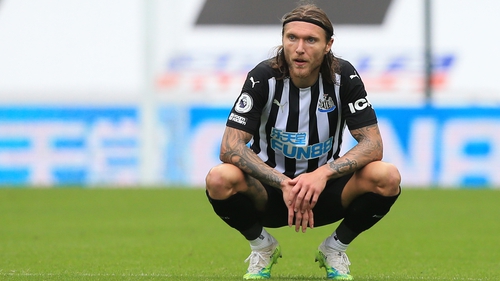 Newcastle United's Jeff Hendrick made 139 appearances over four years for Burnley before his freee transfer to Tyneside in August