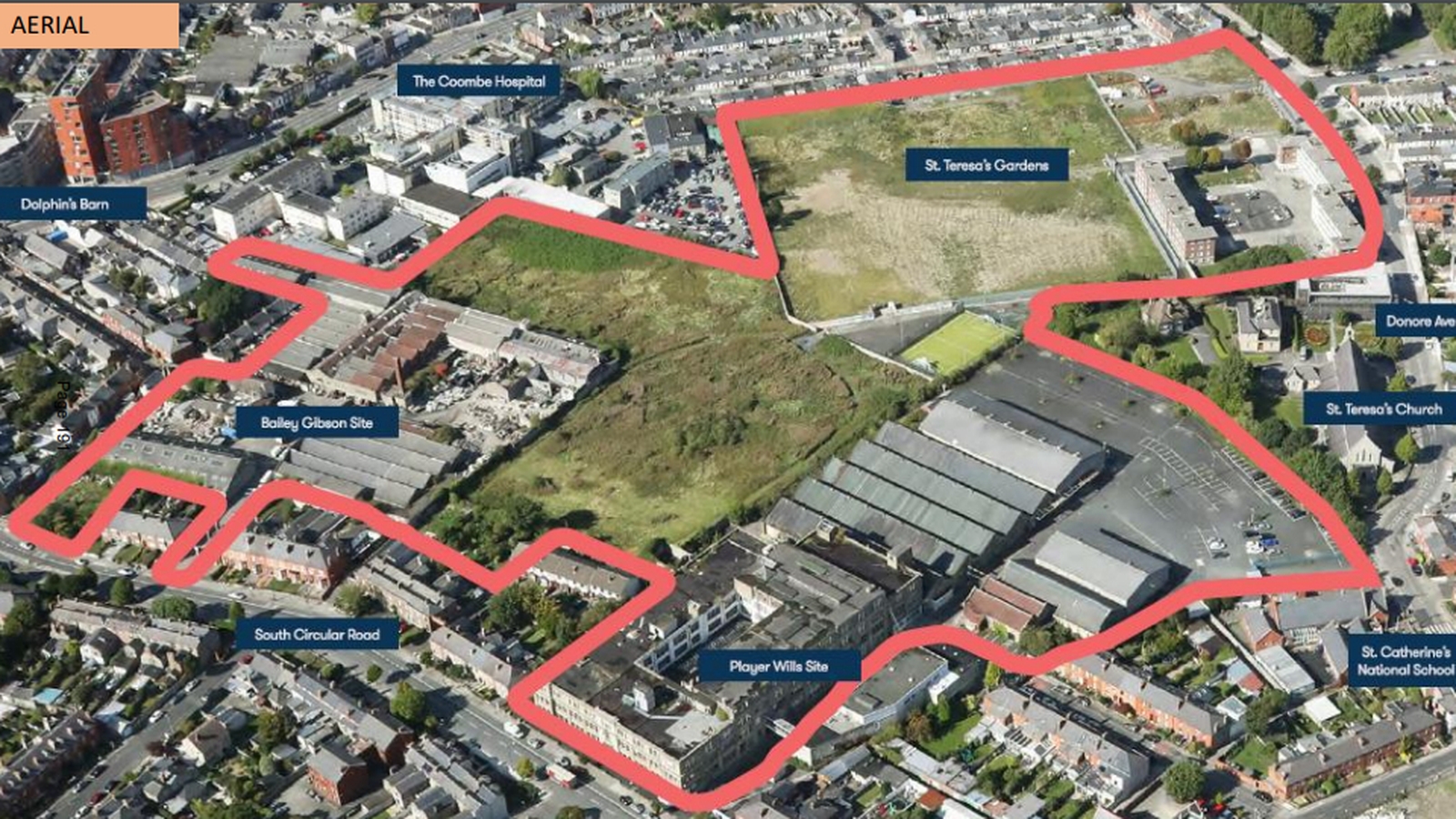 Plans submitted for site of former St Teresa's Gardens