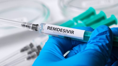 Remdesivir is produced by US pharma firm Gilead (file pic)