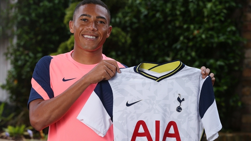 Tottenham Hotspur's new signing Carlos Vinicius