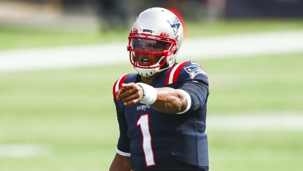 Cam Newton is in his first season with the Patriots after replacing Tom Brady