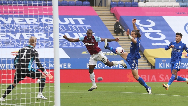 Michail Antonio fired the Hammers in front