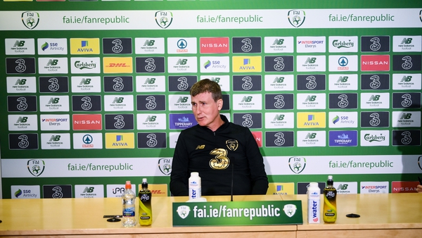 Stephen Kenny met with the media on Sunday ahead of Thursday's game in Slovakia