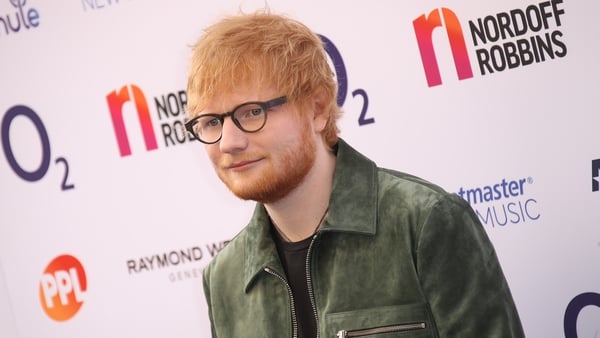 Ed Sheeran: he's Number One all over Navan