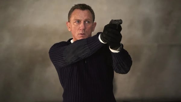 Daniel Craig as James Bond on No Time To Die