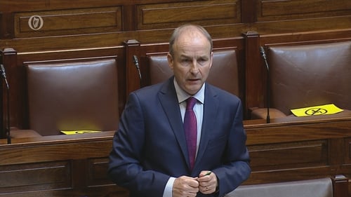 Micheál Martin said he articulated things incorrectly when he spoke in the Dáil yesterday (File pic)