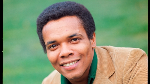 Johnny Nash pictured in 1972
