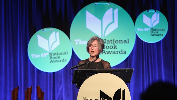 Louise Gluck previously won the Pulitzer Prize in 1993 and the National Book Award in 2014 (Above)