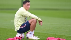 Mesut Ozil won't get the chance to face Dundalk in Europe - or any of Arsenal's other Europa League opponents