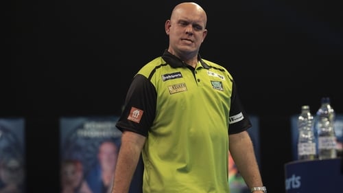 Michael Van Gerwen is out of the World Darts Championship