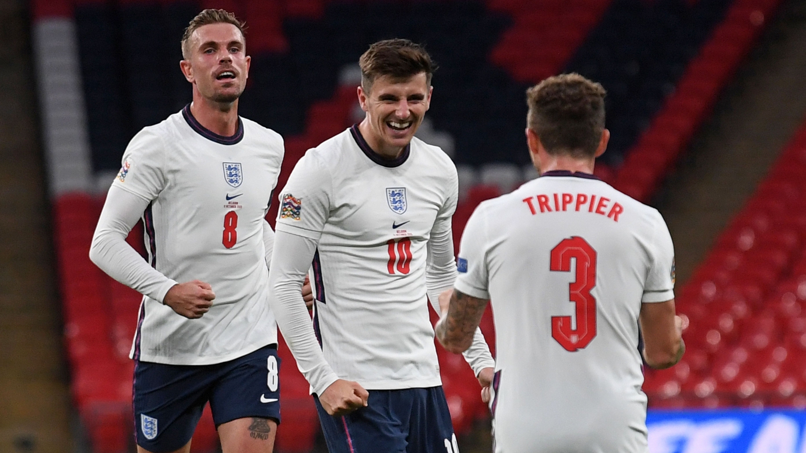 England recover to defeat Belgium at Wembley