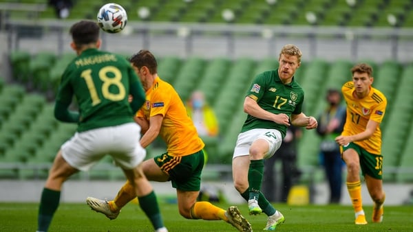 Daryl Horgan made an impact after coming on for the final twenty minutes against Wales