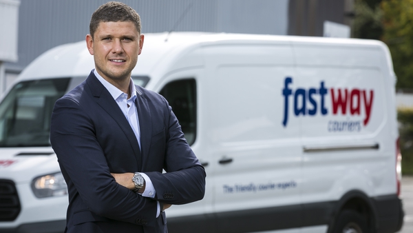 Danny Hughes, CEO of Fastway Couriers