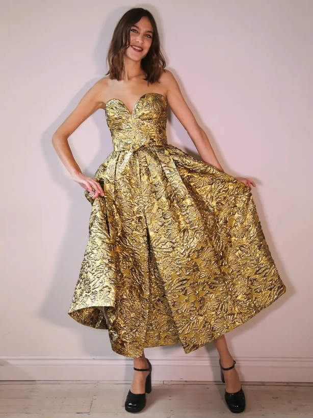 Alexa Chung (The Green Carpet Fashion Awards 2020/PA)