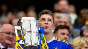 Brendan Maher lifting the Liam MacCarthy Cup