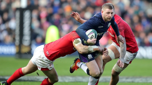 Finn Russell in action in the 2019 Six Nations against Wales