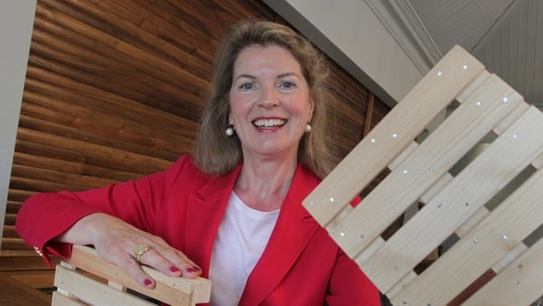 Mary Walsh Managing Director of Ire Wel Pallets, Co. Wexford.