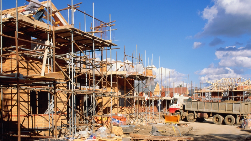 Construction is only allowed in limited exceptional circumstances, including for essential health and school building work, key infrastructural projects and social housing