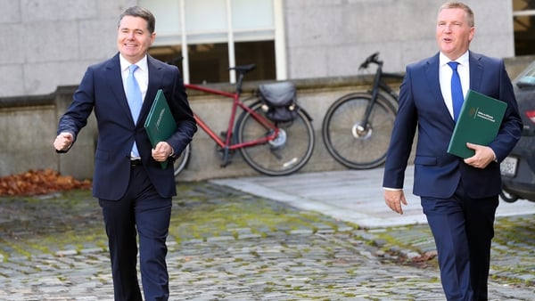 Minister for Finance, Paschal Donohoe and Minister for Public Expenditure and Reform, Michael McGrath
